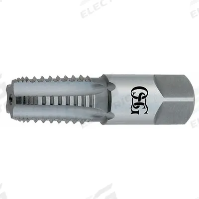 OSG Pipe and Conduit Thread Tap: 1 1/4"-11.5 NPTF, 5 Flute, Interrupted Thread (MPN 3312901) - Interrupted-Thread Pipe Taps