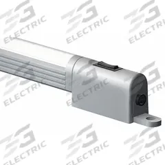 RITTAL LED System Light: Integral Through-Wiring, Aluminum, 1.29 in x 16.9 in (MPN 4140830). Key specifications — Brand: RITTAL; Accessory Type: LED Compact System; Application: Integral Through-Wiring; Features: Economical Energy Use; Material: Aluminum.
