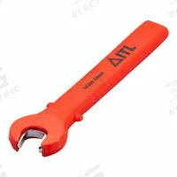 ITL Open End Wrench: Alloy Steel, Chrome, 25/64 in Head Size, 4 3/4 in Overall Lg, Std, Insulated (MPN 00280). Key specifications — attr309776: Yes; attr309781: Chrome; attr309780: Alloy Steel; attr324939: ITL.