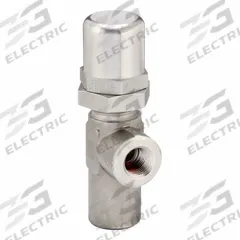 PARKER Pressure Control Valve: 10 gpm, 3,600 psi Max Set, Stainless Steel, 1/2 in NPT (MPN 642B-13-1/2-2). Key specifications — Brand: PARKER.
