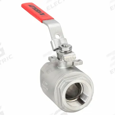 KECKLEY Manual Two-Way Ball Valve: 1 1/2 in, Stainless Steel, Straight, FNPT x FNPT - Stainless Steel Ball Valves