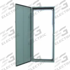 HAMMOND Electrical Enclosure: Steel, 72 in x 30 in x 12 in, NEMA 12/13, w/Panel, Solid Cover, Hinged (MPN 1418U12). Key specifications — Brand: HAMMOND; Closure Method: Clamps; Knockouts: Not Included.