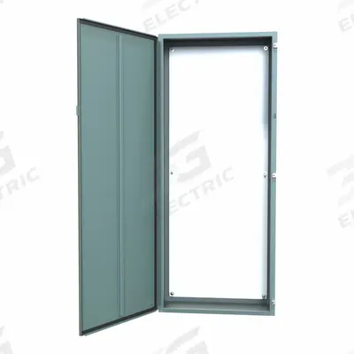 HAMMOND Electrical Enclosure: Steel, 72 in x 30 in x 12 in, NEMA 12/13, w/Panel - Steel Dust-Tight Enclosures