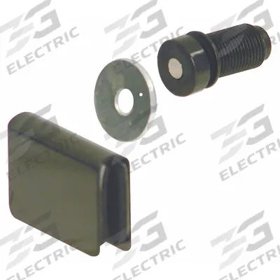 MONROE PMP Door Catch: 13/32 in Lg, 1 3/16 in Wd, 13/32 in Ht - Magnetic Catches for Glass Doors