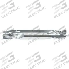 APPROVED VENDOR Square End Mill: Carbide, Double End, 3 Flute, 3/8" Mill Dia, 9/16" LOC, 2-1/2" OAL (MPN 235-001100)