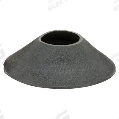 OATEY 10"H-W Plastic Roof Vent Pipe Flashing: For Pitched Roof, Square Base, For 1 Pipes - Round-Base Boots