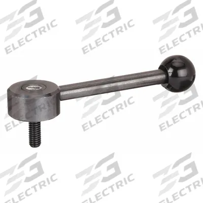 KIPP Adjustable Handle: Steel, 5/16"-18 Thread, 20 mm Thread Lg - Low-Profile Adjustable Tension Levers with Threaded Stud