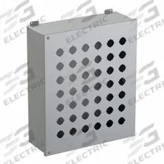 HAMMOND Push Button Enclosure: 30mm, 42 Holes, Carbon Steel, NEMA 12 (MPN 1489P42). Key specifications — attr211299: HAMMOND; attr1043605: Indoor Dust & Water Droplets.