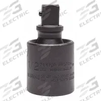 PROTO Impact Universal Joint: Black Oxide, 1/2 in Output Drive Size, Square, 2 19/32 in Overall Lg (MPN J74470P). Key specifications — attr1204914: Black Oxide; attr1204915: Locking Included; attr1204918: Square; attr1204937: PROTO.