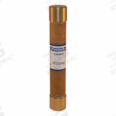 MERSEN Fuse: Class H, RFS Series, Fast-Acting, 20 A, 600 V AC - Fast-Acting Cylindrical Fuses