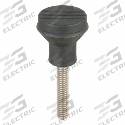 KIPP Hand Knob: Pull, Plastic w/ SS Thread, 5/16"-18 Thread, 40 mm Thread Lg - Pull Knobs with Threaded Stud