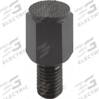 KIPP Positioning Foot w/Serrated Face: External Threads, Serrated, Steel, M16 Thread Size (MPN K0299.416030). Key specifications — Brand: KIPP.