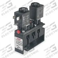 ARO Solenoid Air Control Valve: Alpha, Four-Way / Two-Position, 120V AC, 1/4 in Female NPT, 150 psi (MPN A222SD-120-A). Key specifications — attr1092969: Non-Locking; attr1086920: A222SD-120-A; attr1092977: Solenoid Return.