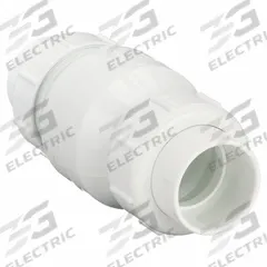 DAYTON True Union Swing Waste Water Check Valve: Inline Valve Body, 2 in Pipe Size, Socket x Socket (MPN 4RG91). Key specifications — Brand: DAYTON.