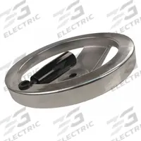 APPROVED VENDOR Hand Wheel: Spoked, Fold Away Handle, Aluminum, 5/8 in Bore, 10 in Dia (MPN 30730P). Key specifications — Brand: APPROVED VENDOR.