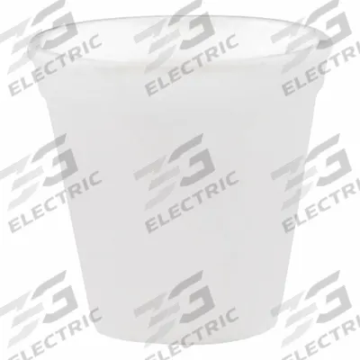 WINCUP VIO Disposable Cup: 4 oz Capacity, White, Foam, Unwrapped, Patternless - Plastic Cold Cups