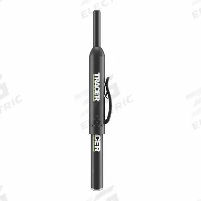 TRACER Ink Industrial Marker: 1 mm Tip Wd, Bullet, Black, Std Actuation Style - General Purpose Ink Markers