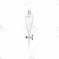 APPROVED VENDOR Funnel: Borosilicate Glass, 125 mL, 22 mm, 10 mm, 60 mm Stem Lg, Colorless (MPN KC29048T-125). Key specifications — Product Type: Separatory Funnel; Body Color: Colorless; Brand: APPROVED VENDOR.