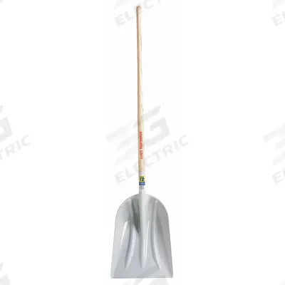 TRUE TEMPER Grain Scoop: 3 Ribs, Plastic, #12 Blade Size, 14 1/4 in Blade Wd - Standard Scoop Shovels