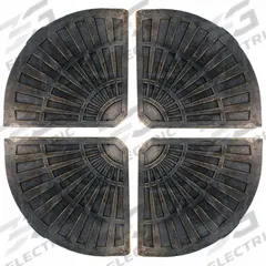 ISLAND UMBRELLA Umbrella Base Weight: Bronze, 38 in Overall Dia, 120 lb Max Wt, Resin (MPN NU6390). Key specifications — Brand: ISLAND UMBRELLA; Includes Wheels: No Wheels; Color: Bronze; Material: Resin.