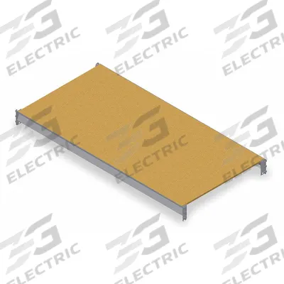TENNSCO Shelf: 72 in x 24 in, Particleboard - Particleboard Decking Bulk Rack Shelf Kits
