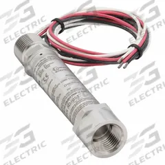 Pressure Transmitter, 500 psi (MPN E2FA5NF0415CFX03F500#). Key specifications — Process Connection Type: NPT; Intrinsically Safe: Not Specified Intrinsically Safe; Housing Material: Stainless Steel; IP Rating: IP66; Electrical Connection: 1/2 in NPT Conduit with Cable; Series: E2F; NEMA Rating: 4X; Output: 1 to 5V DC.