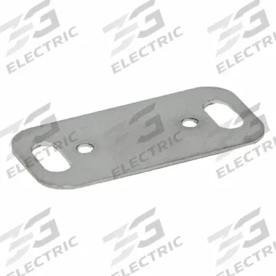 JW WINCO Spacer Plate: Stainless Steel, Tumbled Matte, 0.5 mm Plate Thick - Spacer & Mounting Plates for Concealed Hinges