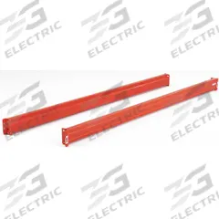 STEEL KING Step Beam: Step Beam Beam, Teardrop, 108 in x 2 7/16 in x 4 3/4 in, Roll Formed, Orange (MPN SBRUM475108ZCSD02P). Key specifications — Beam Style: Step Beam; Brand: STEEL KING; Pallet Rack Connection Type: Teardrop; Color: Orange.