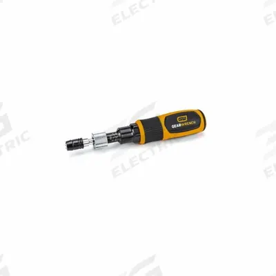 GEARWRENCH Torque Screwdriver: 10 in-lb Min Torque, 50 in-lb Max Torque, Release, Inch-Pound - Adjustable Torque Bit Screwdrivers