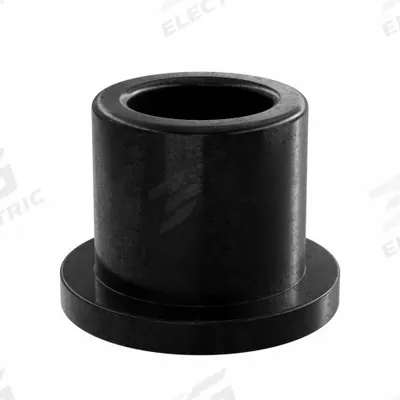 OILITE Flanged Sleeve Bearing: PEEK, 1/2 in Bore, 3/4 in OD, 3/4 in Overall Lg - Low-Friction Plastic Flanged Sleeve Bearings