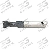 OSG Square End Mill: Carbide, TiAlN Coated, 2 Flute, 14 mm Mill Dia, 30 mm LOC, 89 mm OAL (MPN HP421-5512)