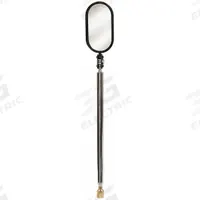 MAG-MATE Inspection Mirror: 2 in L x 1 1/4 in W Mirror Size, Mirr. Mat. Glass (MPN 315G240). Key specifications — attr1004918: MAG-MATE; attr1004923: Brass.