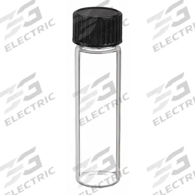 QORPAK Vial: 7.5 mL, Includes Closure, Phenolic, 17 mm Body Dia, Square, Colorless - Glass Sample Vials