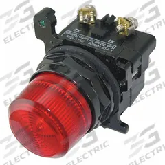 EATON Indicating Light: 30 mm Panel Mounting Size, Red, Fresnel, 1250T Series (MPN 10250T197HLRP24). Key specifications — Brand: EATON; Series: 1250T.