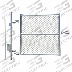 TRAFFIX DEVICES/VIZCON Water Wall Fence Gate: 6 ft Overall Ht, 6 ft, 6 ft Overall Lg, 45032-WWFG-C. Key specifications — attr1340477: Silver; attr1340515: Galvanized Steel; attr1340478: 45032-WWFG-C; attr1340479: TRAFFIX DEVICES/VIZCON; attr1340492: 45032-W; attr1340562: Water Wall Fence Gate.