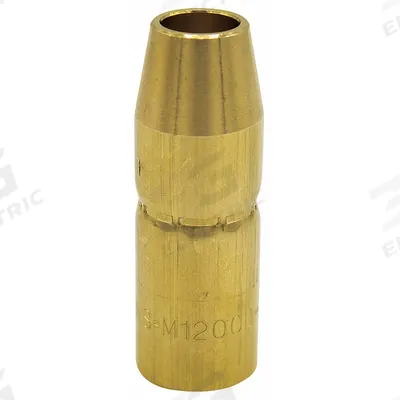 MILLER ELECTRIC Nozzle: AccuLock MDX, 1/2 in, Conical, Flush, Brass - AccuLock MDX Series Nozzles