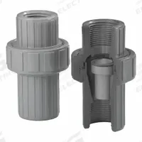 PLAST-O-MATIC Air Release Valve: Haz Liquids, PVC, 1/2 in Inlet Connection Size, NPT, FNPT (MPN ARV050EPT-PV). Key specifications — Brand: PLAST-O-MATIC.