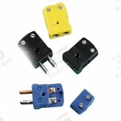 OMEGA Temperature Probe Connectors & Adapters: Plug, For Type J Thermocouple Type, Std Plug, 2 Pins (MPN OST-J-M). Key specifications — attr1432251: No Clamp Included; attr1432252: No Write-On Window Included; attr1276097: Plug; attr1276100: Constantan; attr1276082: Standard Plug; attr1276092: OMEGA; attr1276087: Black; attr1276089: OST-J-M.