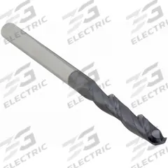 APPROVED VENDOR Ball End Mill: Carbide, AlTiN Coated, 2 Flute, 1/4" Mill Dia, 1-1/2" LOC, 6" OAL (MPN 227-001029)