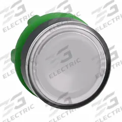 SCHNEIDER Flush Push Button: 22 mm Mounting Size, Non-Metallic, Momentary (MPN ZB5AA18). Key specifications — Brand: SCHNEIDER; Action: Momentary; Series: XB5; Push Button Material Type: Non-Metallic.