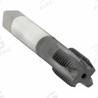 CLEVELAND Spiral Point Tap: 3/4"-10 UNC, 2B, 4 Flute, Plug Chamfer, Hardlube Coated Cobalt (MPN C96028)
