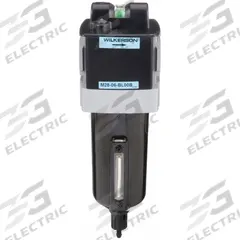 WILKERSON Compressed Air Filter: Coalescing, 3/4 in NPT, 0.5 micron, 72 cfm, 150 psi Max Op Pressure (MPN M28-06-BL00B). Key specifications — attr110055: M28; attr110008: WILKERSON.