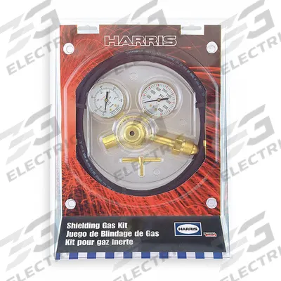 HARRIS Flow Gauge Regulator: CGA 580 Inlet, 5/8"-18 F RH Outlet - Flow Gauge Regulators