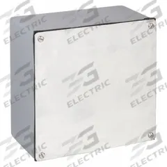 HOFFMAN Enclosure: Steel, 8 in x 8 in x 4 in, NEMA 12/3, Solid Cover, Screw On (MPN A884GSC). Key specifications — Brand: HOFFMAN; Closure Method: Screws; Knockouts: Not Included.