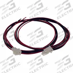 SPEED WIRING PRODUCTS Connector: Molex, .084 Power, 2 Poles, 48 in Wire Lead Lg, 12 A, 250V AC (MPN HC-02-4848). Key specifications — Wire Type: Hookup & Lead Wire (UL 1015); Brand: SPEED WIRING PRODUCTS; Number of Poles: 2; Voltage Rating: 250V AC; Wire Jacket Material: PVC; Current Rating: 12 A; Wire Color: Red; Kit Contents - Description: (1) Plug with Male Contacts.
