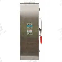 SIEMENS Safety Switch: Fusible, 30 A, Three Phase, 600V AC, 304 Stainless Steel, Indoor/Outdoor (MPN HF661S). Key specifications — Brand: SIEMENS.