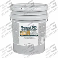 GEOCEL Geocel(R) 700(TM) Water Repellant Sealer, Clear, 5 Gallon: Sealer, Exterior, Water, Clear (MPN GC77400). Key specifications — Brand: GEOCEL; Transparency: Clear; Use Location: Exterior; Sub-Brand: 700™ Water Repellant Sealer; Color: Clear; Resin Type: Siloxane.