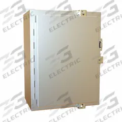 HAMMOND Electrical Enclosure: Stainless Steel, 16 in x 12 in x 8 in, NEMA 12/13/3R/4/4X, w/Panel (MPN 1418N4SSB8). Key specifications — Brand: HAMMOND; Closure Method: Clamps; Enclosure Material: Stainless Steel; Knockouts: Not Included; Includes Inner Panel: with Inner Panel Included.
