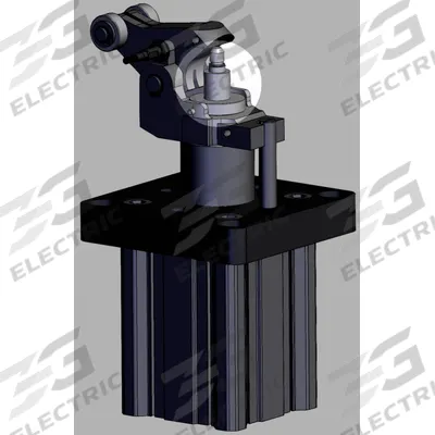 SMC Shock Absorber: RS2H-R80, Fits 80 mm Bore Dia, Metric - Pneumatic Actuator Shock Absorbers
