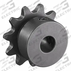 TSUBAKI Single Strand Sprocket: 35, For 3/8 in Chain Pitch, 3/8 in Bore Dia, 11 Teeth, Steel (MPN 35B11F-3/8). Key specifications — Brand: TSUBAKI.